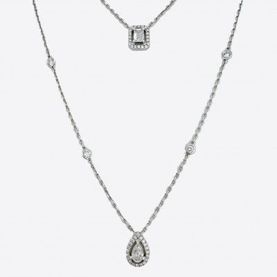 Messika "My Twin 2-Row" Necklace