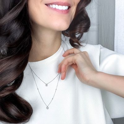 Messika "My Twin 2-Row" Necklace