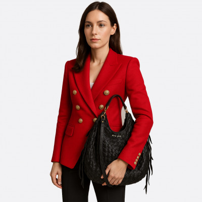 Blazer Balmain rouge