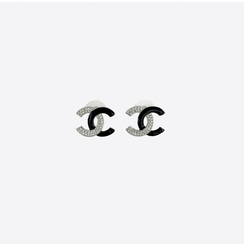Boucles d'oreilles Chanel "Logo"