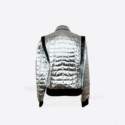 Bomber Celine Argentée