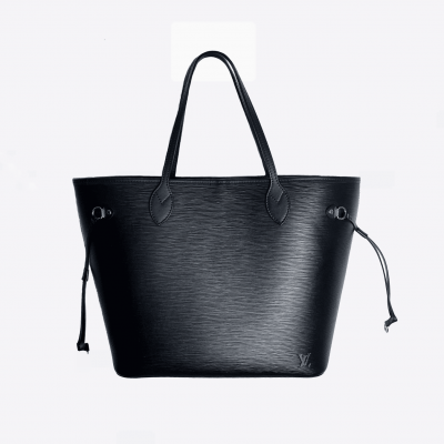 Sac Louis Vuitton "Neverfull" Epi noir