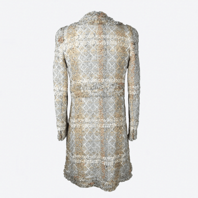 Tweed Edward Achour doré et perlé