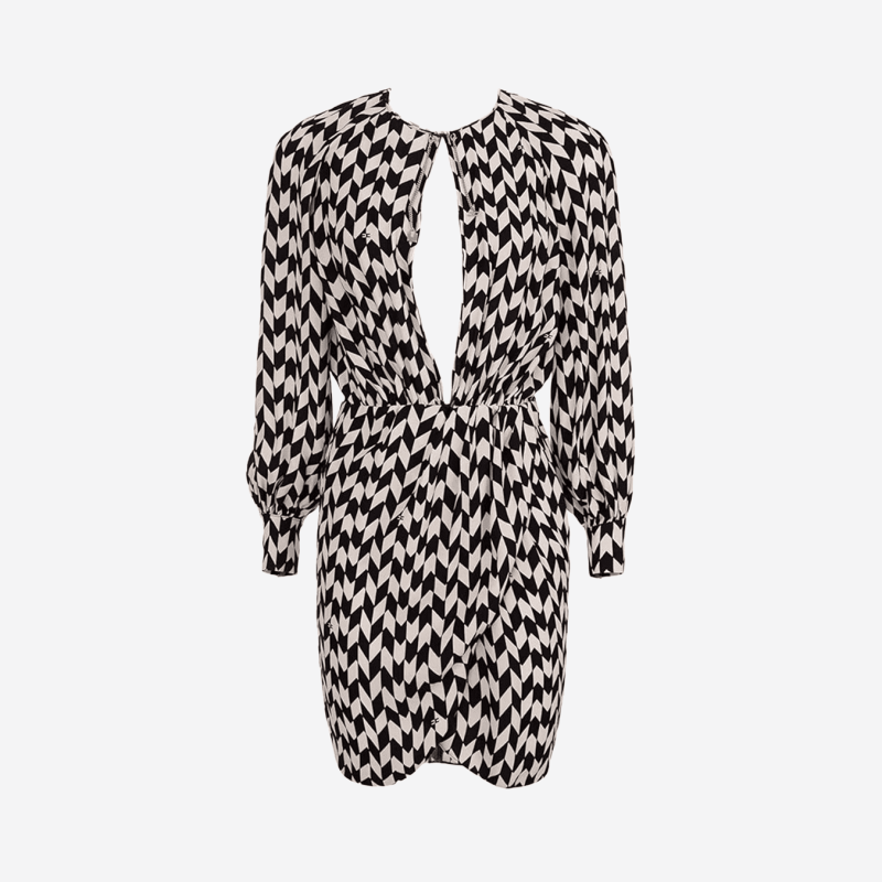 Robe courte Elisabetta Franchi décolleté plongeant