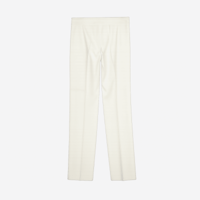 Pantalon Valentino blanc fluide