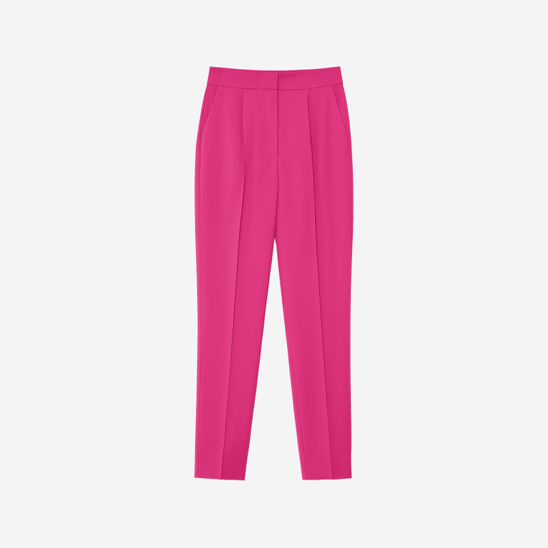 Pantalon Dice Kayek fuchsia taille haute