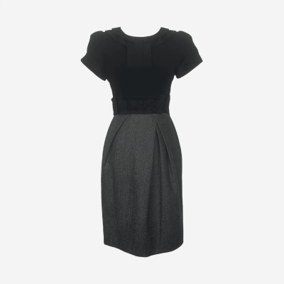 Robe midi Dice Kayek bicolore