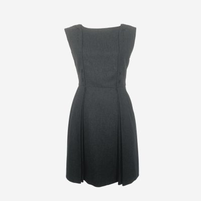 Robe midi Dice Kayek grise détails couture