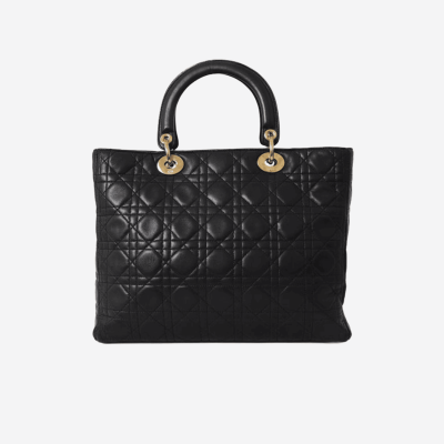 Sac Dior "Lady Dior" grand noir