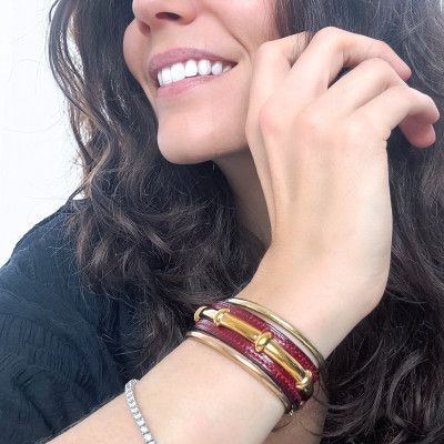 Hermès "Bamboo" Vintage Bracelet