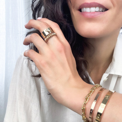 Location bague Cartier Clash - Louer un bijou de luxe | ORNEST