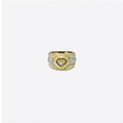 Bague Chopard "Happy Diamond" Vintage